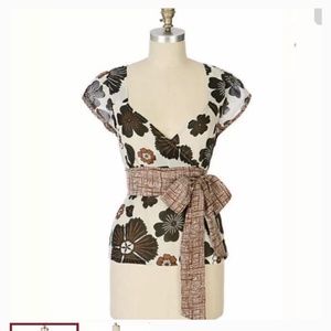Anthropologie edme & esyllte size 4 Echo Park top